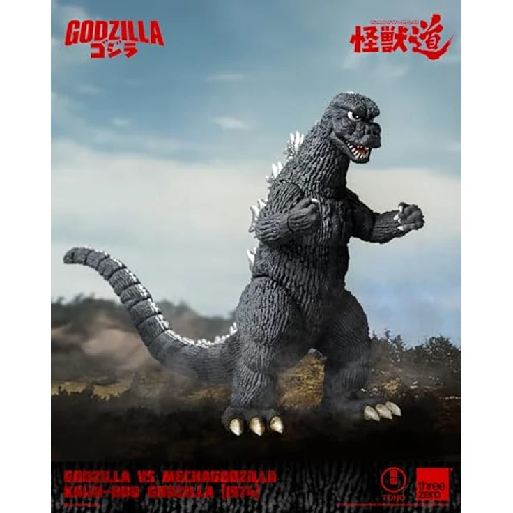 THREEZERO Godzilla vs. Mechagodzilla (1974) Actionfigur, 23 cm mit LED-Beleuchtung, detailreiche Nachbildung – Bild 5