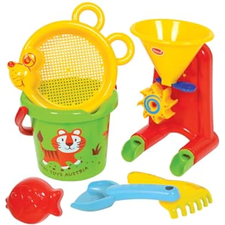 Gowi 558-39 Sand Set Tiger, 6teilig, Sandkästen und Sandspielzeug – Bild 2