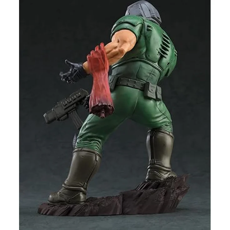 Good Smile Company Doom Pop Up Parade PVC Statue Doom Marine, 17 cm, detailreich mit Base in Fensterbox – Bild 3
