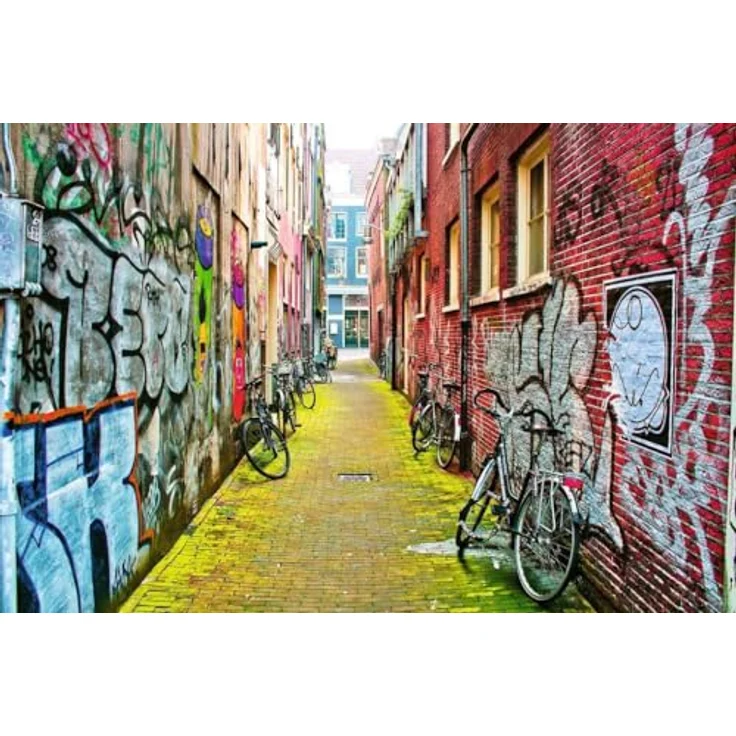 Ravensburger Puzzle 12000807 - Street Art in Amsterdam - 3000 Teile Puzzle, ab 14 Jahren geeignet, Stadt-Puzzle Amsterdam, bunte Landschaftsmotive – Bild 2