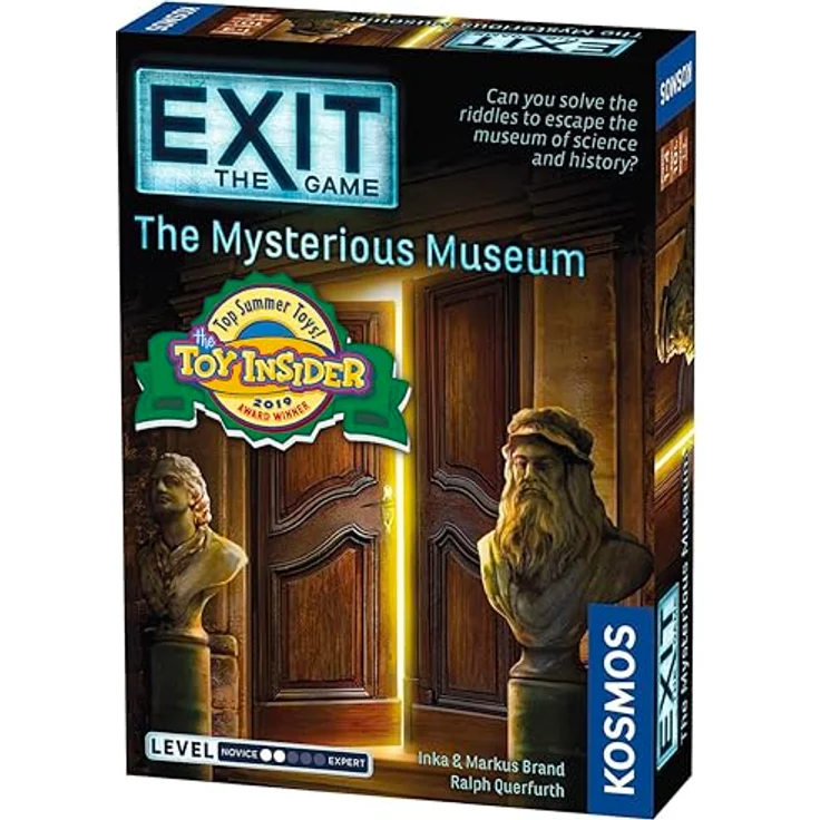 Thames & Kosmos - EXIT: The Mysterious Museum - Level: 2/5 - 1-4 Players - Puzzle Solving Strategy Board Game - Kartenbasiert - Escape Rooms für zu Hause – Bild 1
