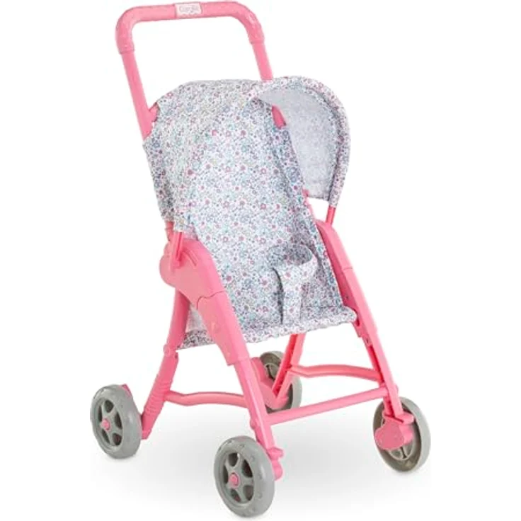 Corolle Mon Premier Poupon Puppenbuggy, floral, für 30cm Puppen, klappbares Verdeck, ab 18 Monaten – Bild 1