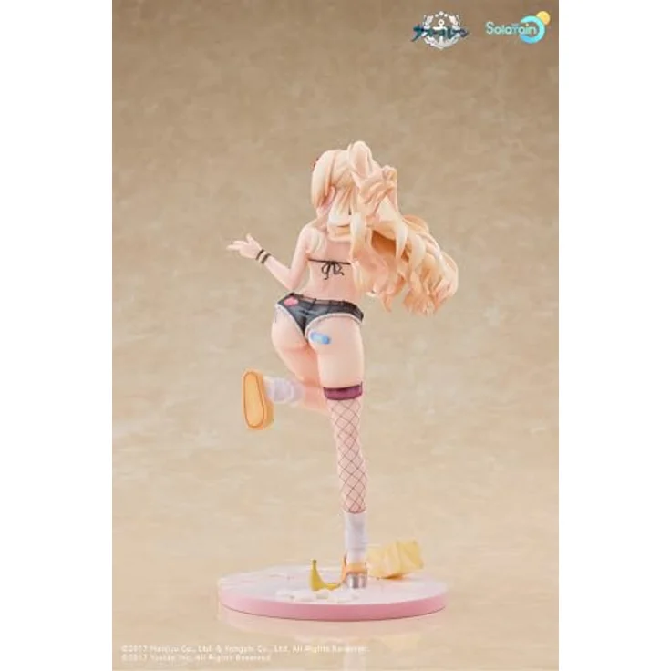 Solarain Azur Lane PVC Statue 1/7 Bache: Anniversary Illustration Ver., 27 cm, detailreiche Sammelfigur mit Base – Bild 7