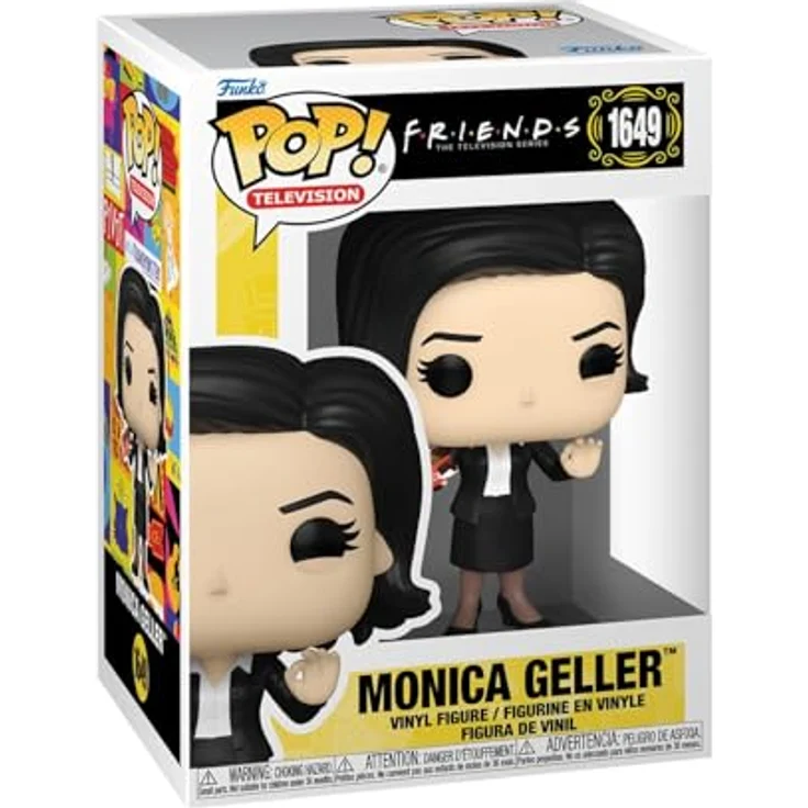 Funko POP! Monica Geller Vinyl-Sammelfigur - 9,5 cm - Geschenkidee - Offizielle TV Fans - Modellfigur Für Sammler - Funko – Bild 1