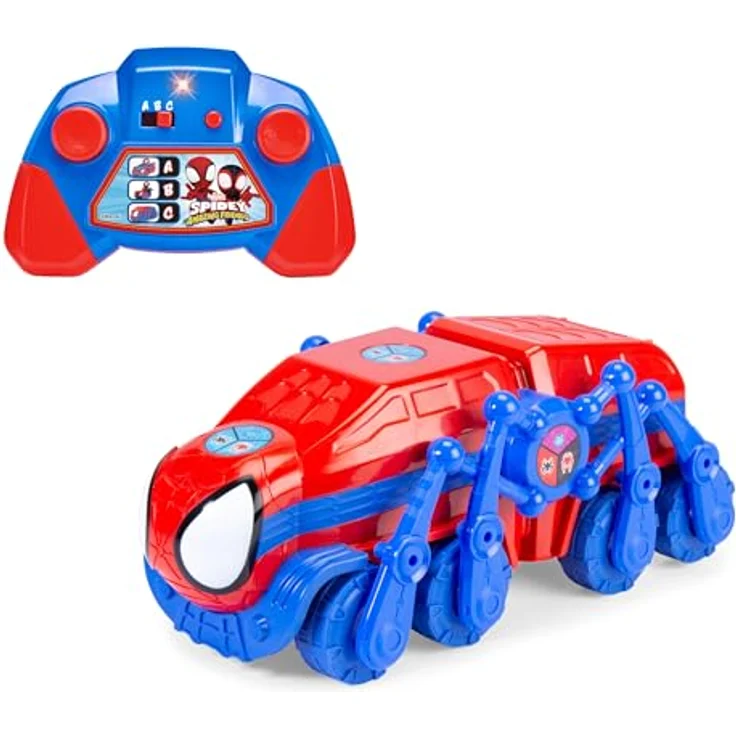 Dickie Toys RC Spidey Team Vehicle 1:50, Ferngesteuertes Auto mit 2-Kanal-Fernsteuerung, 2.4 GHz, Länge ca. 28,5 cm – Bild 4