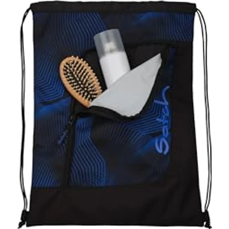 Satch Turnbeutel Sportbeutel, wasser- und schmutzabweisend, fixierbar an satch Rucksäcken, 100% recyceltes Polyester – Bild 3