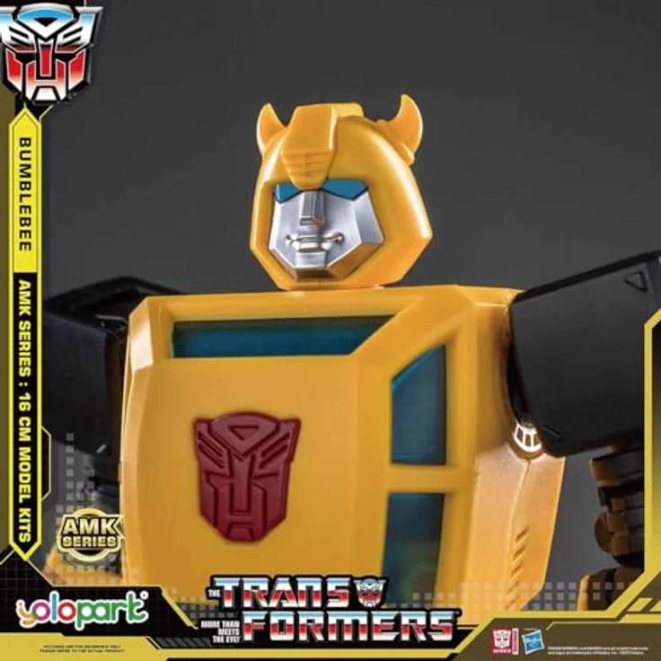 Yolopark Transformers Generation One AMK Series Plastic Model Kit Bumblebee, 16 cm, voll beweglich – Bild 7