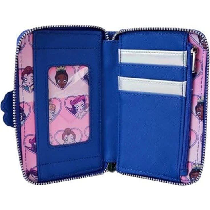 Funko, Portemonnaie, Loungefly: Disney - Princess - Manga Style Zip Around Wallet – Bild 4