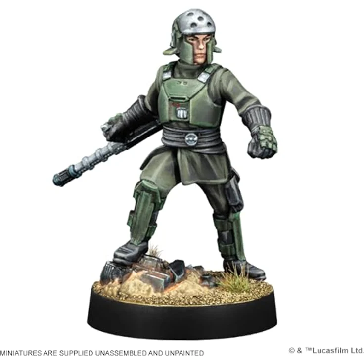 Atomic Mass Games Star Wars Legion - Anpassbarer Imperial Officer Agent, Miniaturenset mit über 20 optionalen Teilen – Bild 3