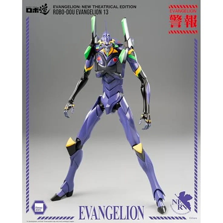 ThreeZero Evangelion 13, 28 cm Actionfigur aus "Evangelion: New Theatrical Edition" mit Zubehör in Fensterbox – Bild 8