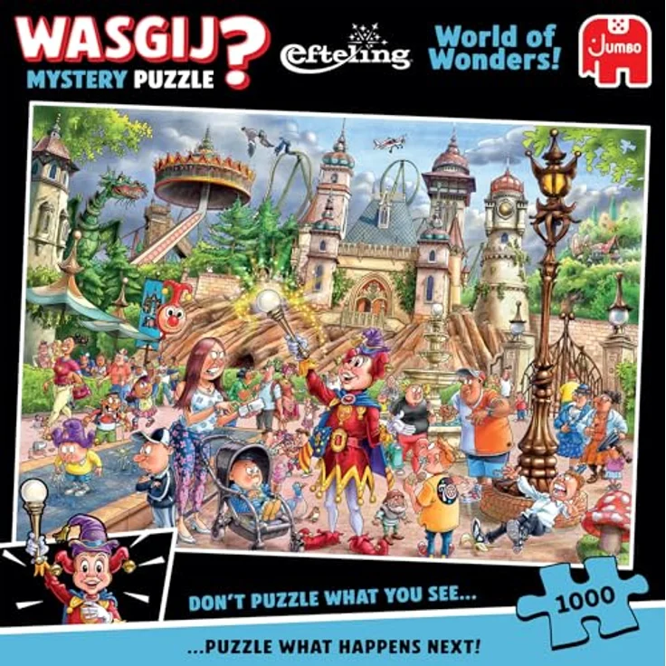 Wasgij Mystery Efteling World of Wonders!, Puzzle mit 1000 Teilen und zauberhaftem Motiv – Bild 4