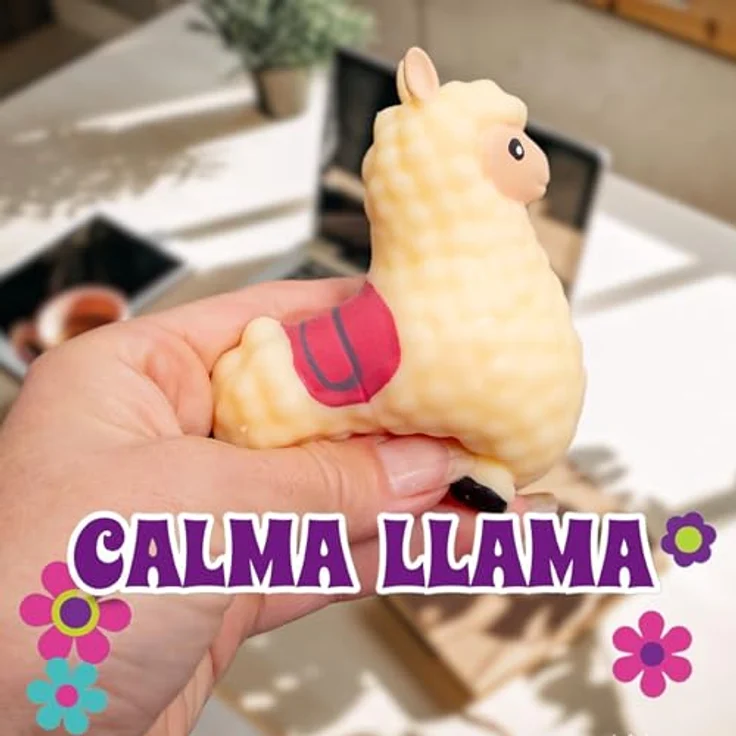 Boxer Gifts Calma Llama Anti-Stressball, ideales Stressabbau-Spielzeug für Lama-Liebhaber, Kinder & Erwachsene – Bild 4