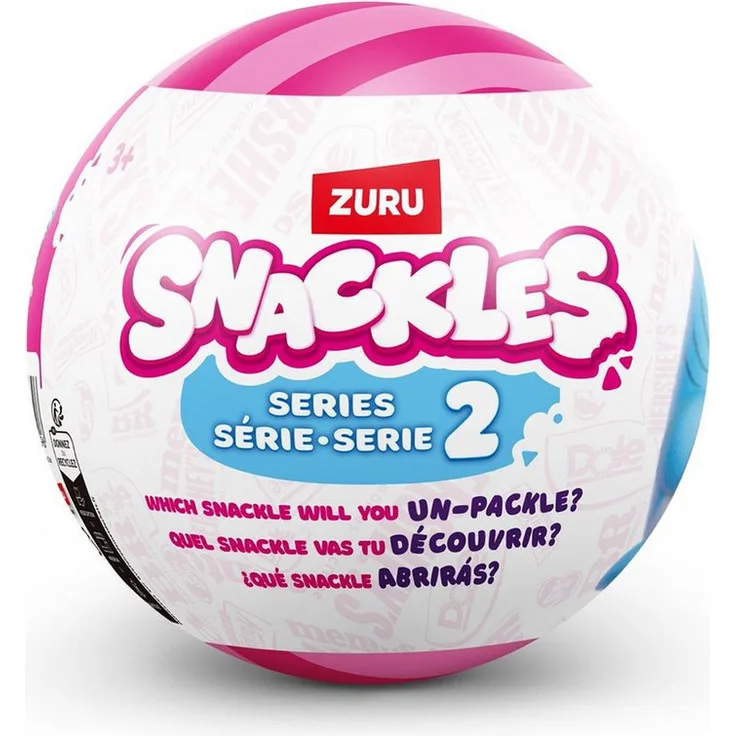 ZURU Plüschfigur ZURU 77572 - Snackles Plüsch 14 cm - Serie 2 - Überraschung