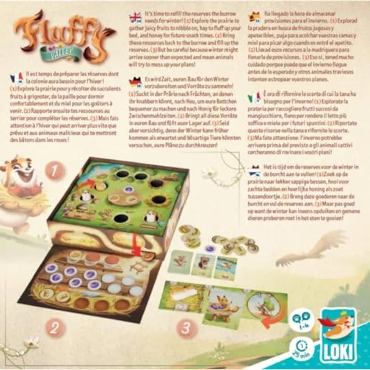 LOKI Spiel Fluffy Valley, Kinderspiel – Bild 7
