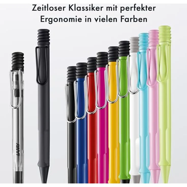 LAMY Füllfederhalter Kugelschreiber safari pink Schreibfarbe blau – Bild 8