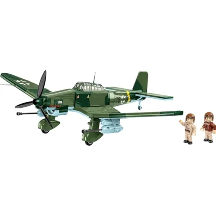 COBI Junkers JU 87 G-2 STUKA, Modellflugzeug aus Bausteinen, made in EU – Bild 1