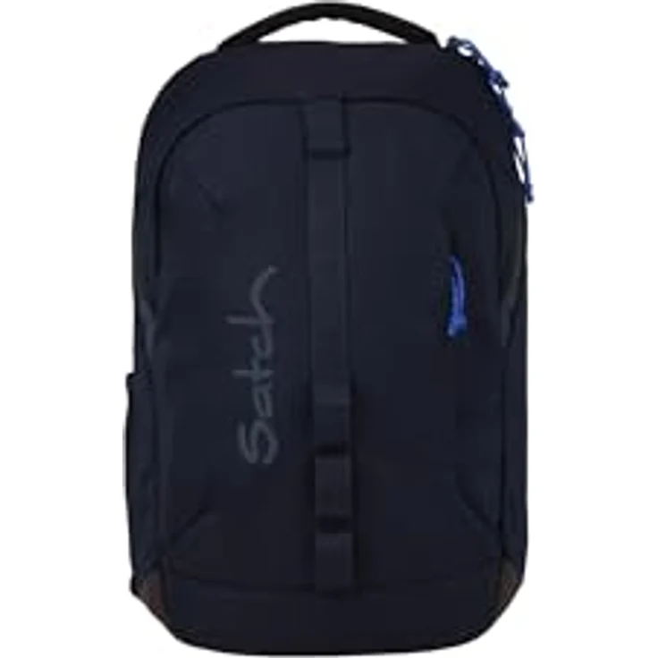 Satch con:next Schulrucksack, ergonomisch und wasserdicht, leicht mit Laptopfach und Heftebox, Urban Dark Blue - Blau – Bild 1