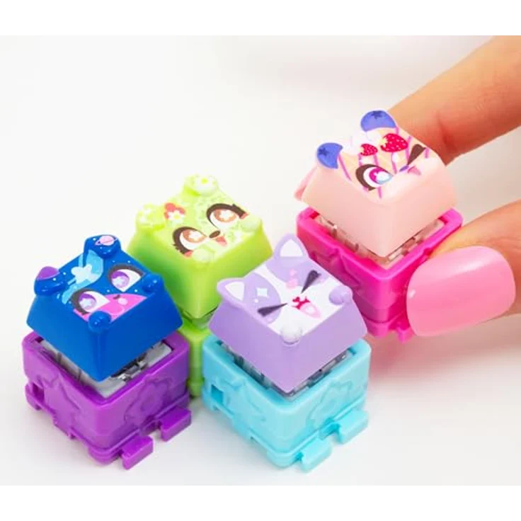 Goliath Toys Clickeez Controller, Fidget- und Fingerspielset mit 5 Clickeez Figuren und klickendem Fidget-Mechanismus – Bild 3