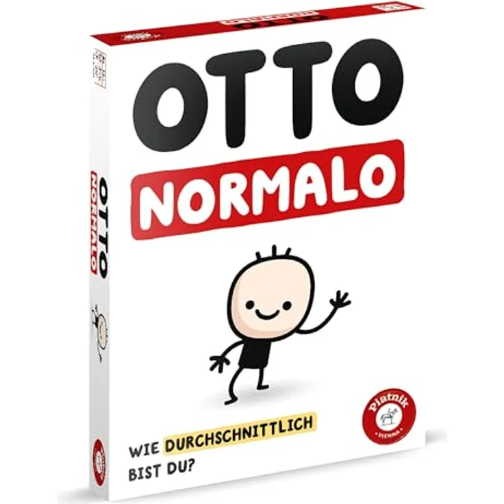 Piatnik 674563 Otto Normalo, Quizspiel für bis zu 6 Personen mit 525 Fragen, leicht zugänglich und lustig – Bild 1