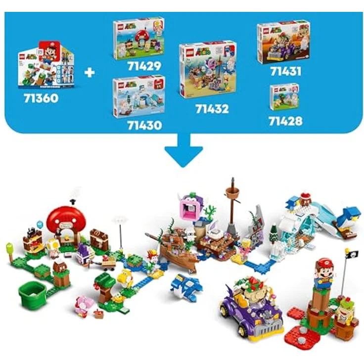 LEGO Super Mario Yoshis Wilder Wald – Erweiterungsset mit 2 Yoshi-Figuren, interaktives Rollenspiel-Spielzeug für Kinder ab 6 Jahren 71428 - Preisvergleich – Bild 5