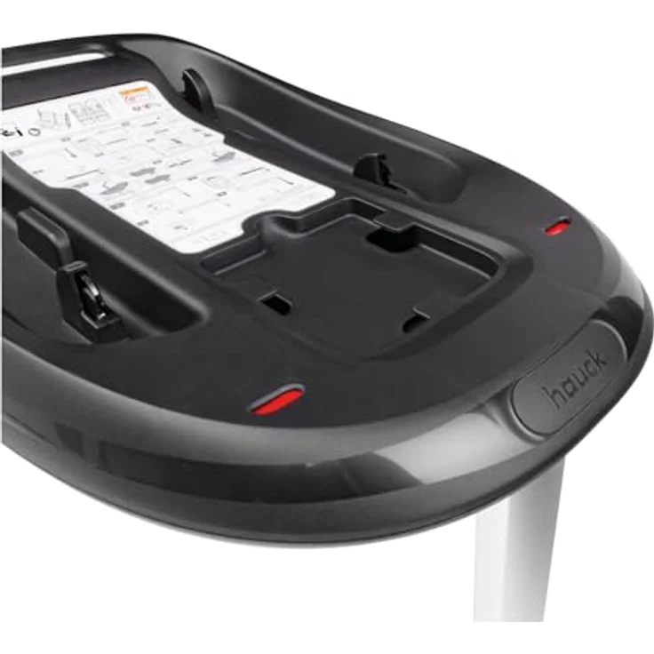 Hauck Isofix-Basisstation für Babyschale Drive N Care Base, Sicherheit ab Geburt bis 12 Monate, schwarz – Bild 6