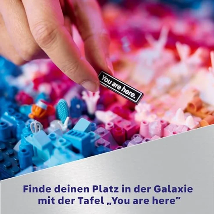 LEGO Art Die Milchstraßen-Galaxie, Wanddeko, Bauset für Erwachsene, kreative Aktivität, 3D-Effekt, Astronomie-Geschenk für Weltraumfans, 31212 – Bild 3