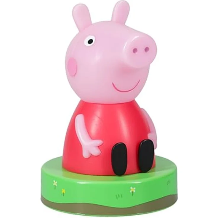 Paladone Peppa Pig Icon Light, 11 cm Nachtlicht in Blau, batteriebetrieben (2x AAA, nicht enthalten) – Bild 2