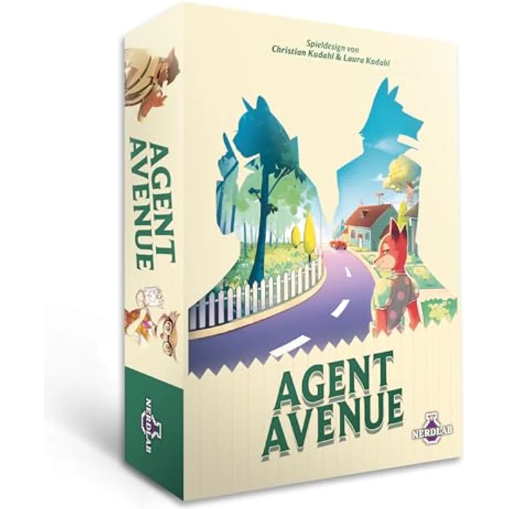 Pegasus Spiele Agent Avenue, Brettspiel für spannende Spionageaktivitäten, deutsch – Bild 1
