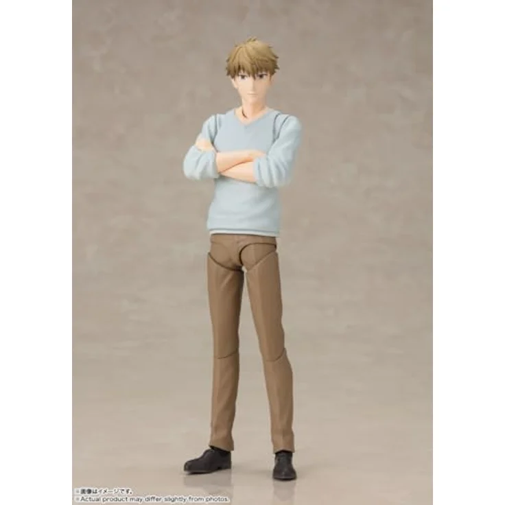 TAMASHII NATIONS BANDAI Spy x Family Figur S.H. Figuarts Loid Forger Vater der Fälscherfamilie 17 cm, Strapazierfähige Sammelfigur in guter Qualität – Bild 5