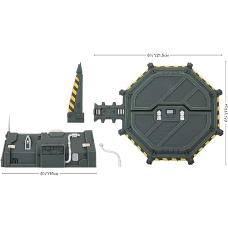 Gale Force Nine Gothic Sector: Legion Chapel Barracks (x1), Spiel Zubehör mit gotischem Design – Bild 4