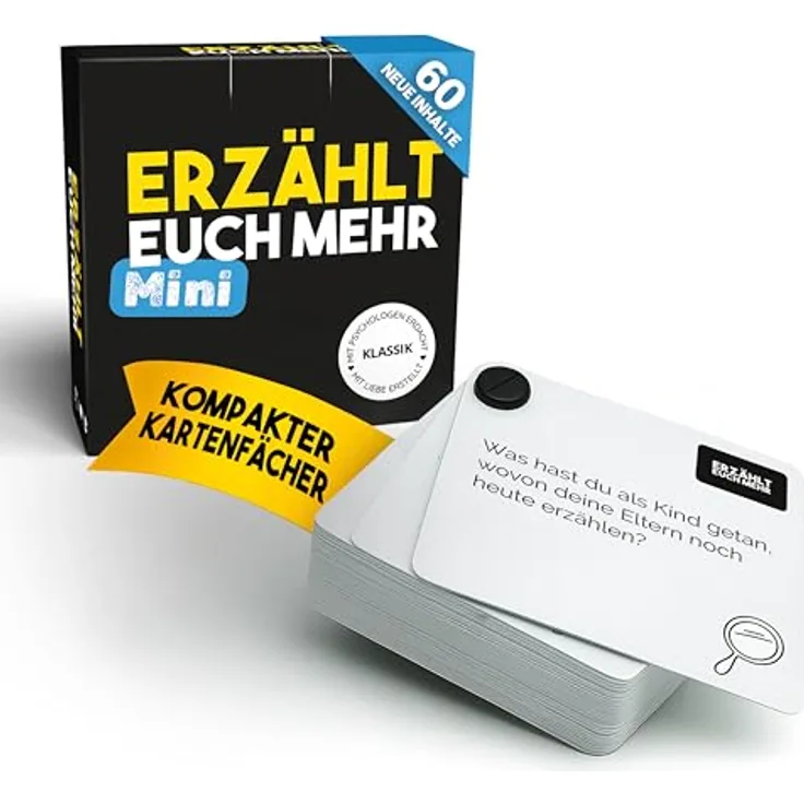 Carletto Deutschland Erzählt euch mehr Klassik - Mini, Fragespiel im Hosentaschenformat mit 60 Fragen