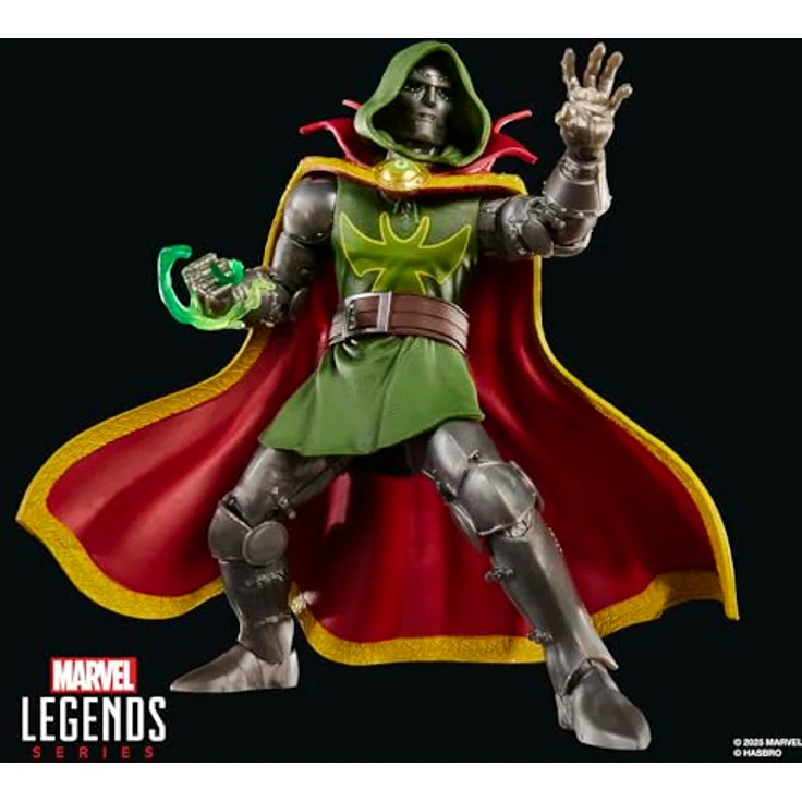 Marvel Press Marvel Legends Series Emperor Doom Action-Figur, 15 cm mit 4 Zubehörteilen und über 20 Beweglichkeitspunkten – Bild 4