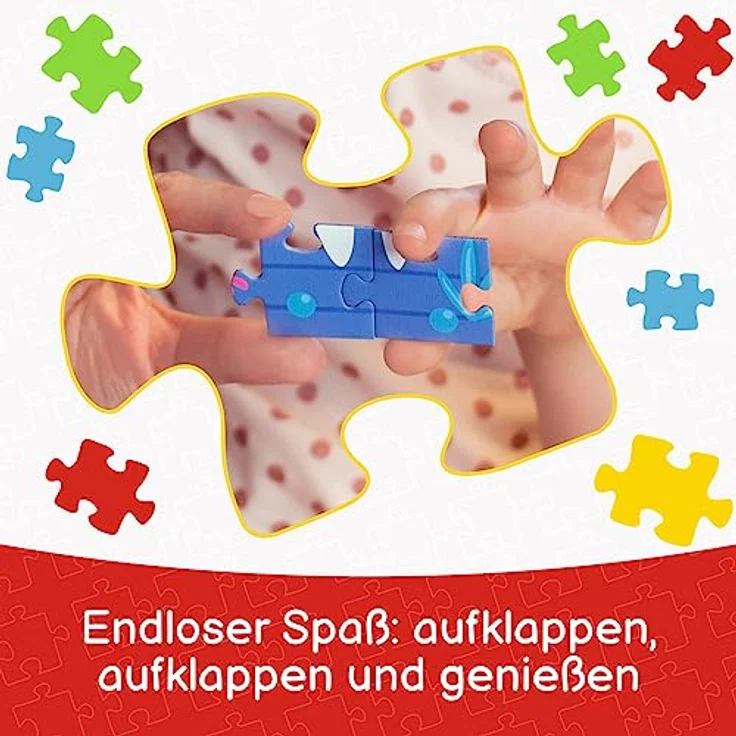 Trefl 16471 Bluey Kinderpuzzle, Mehrfarbig, 100 Teile, Puzzlespiel mit den Helden der Fernsehserie Bluey – Bild 4