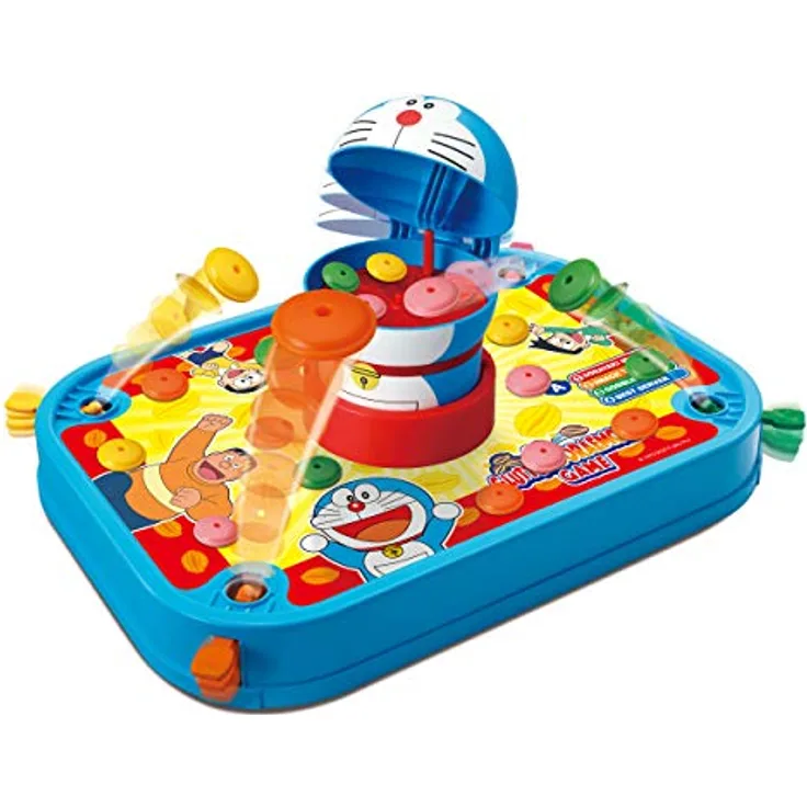 EPOCH GAMES Glutton Doraemon, Geschicklichkeitsspiel für 1-4 Spieler, 5 Spielmodi, ab 3 Jahren