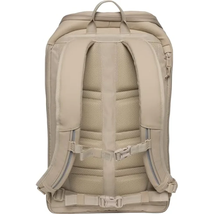 Beckmann Norway Rucksack Street FLX, Schulrucksack in Beige, 30-35l erweiterbar, witterungsbeständig mit Laptopfach – Bild 5