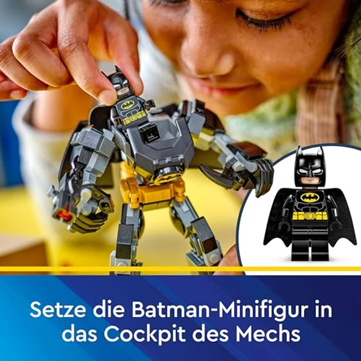 LEGO® Konstruktionsspielsteine Batman™ Mech (76270), LEGO Super Heroes, (140 St), Made in Europe - Preisvergleich – Bild 4