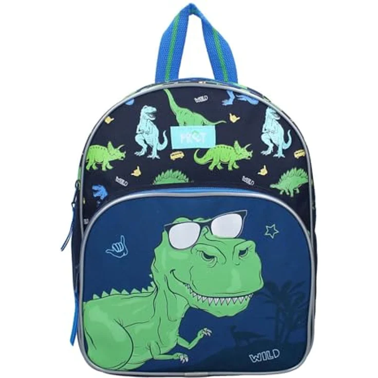 Vadobag Rucksack Dino Happy Go Lucky, Kinderrucksack für den Kindergarten mit hochwertiger Verarbeitung – Bild 2