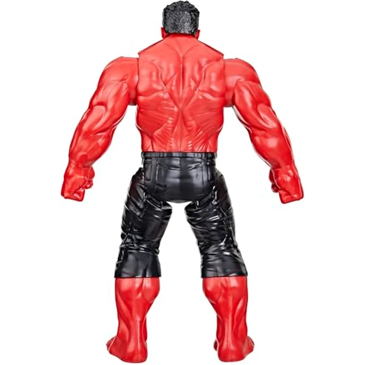 Marvel Studios Captain America Brave New World, Titan Hero Serie Deluxe Red Hulk Action-Figur, 30 cm mit 5 Bewegungspunkten, ideal für Sammler und Kinder ab 4 Jahren – Bild 3