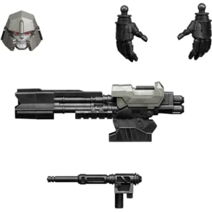 Blokees Transformers Megatron D-16, Bausatz bewegliche Figur mit 71 Teilen und beleuchteten Augen, 12,5 cm – Bild 4
