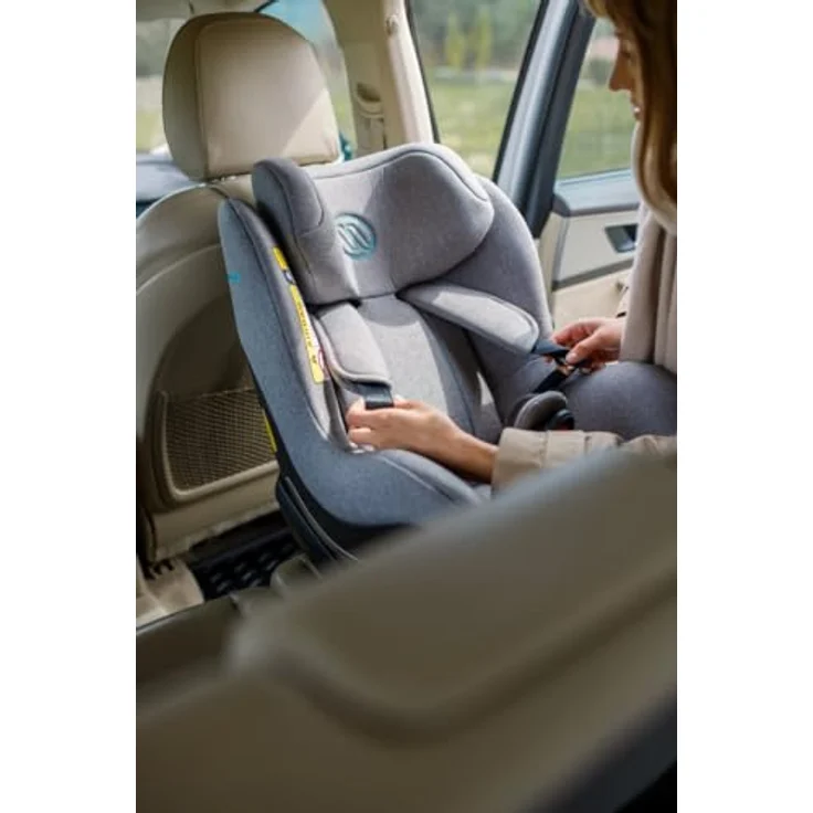 Avionaut AeroFix Smart, Reboard Kindersitz (0-18 kg) bis 105 cm, schwarz – Bild 4