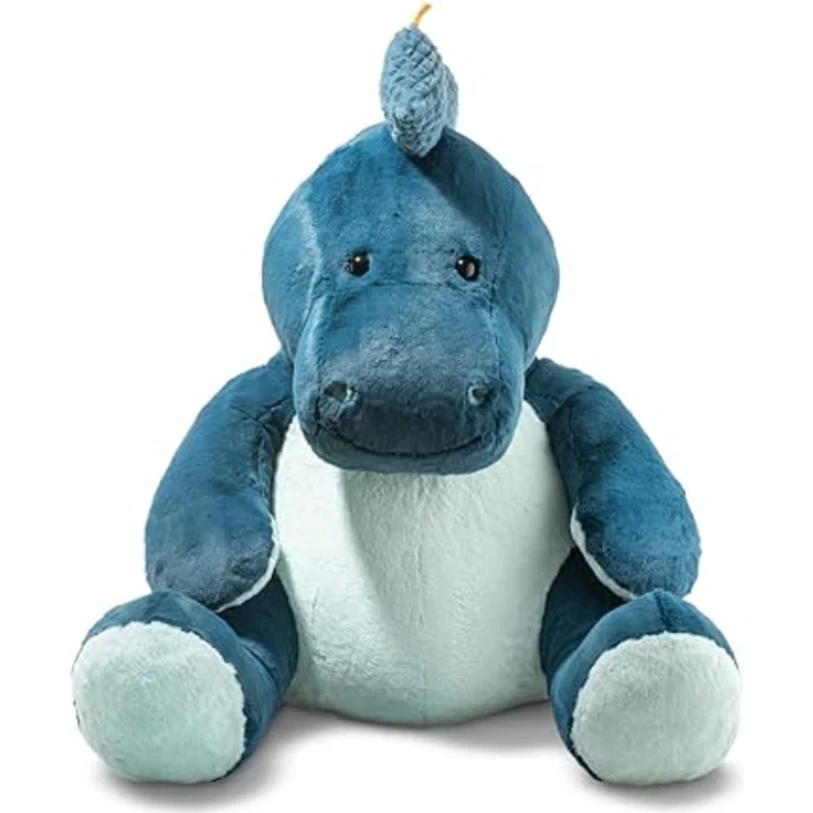 Steiff Dinosaurier Stegosaurus Spott, Kuscheltier aus superweichem Plüsch, 80 cm, petrol – Bild 2