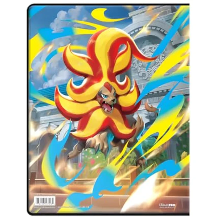 cardcosmos Ultra Pro Pokémon Chaos Rising 9-Pocket Portfolio, Sammelkarten Album für bis zu 252 Karten, offiziell lizenziertes TCG Zubehör – Bild 5