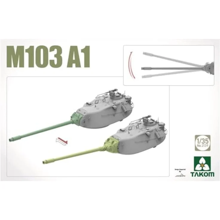 Takom M103 A1, Modellfahrzeug mit detailgetreuer Nachbildung und hochwertigen Materialien – Bild 6