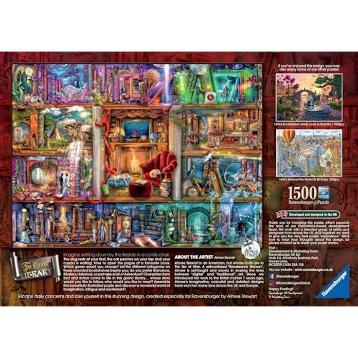 Ravensburger The Grand Library 1500pcs – Bild 2