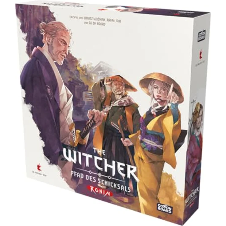 Go On Board The Witcher: Pfad des Schicksals Ronin, Grundspiel für 1-5 Spieler, Kennerspiel, 14+, 45-90 Minuten, Deutsch – Bild 3