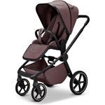 Moon MoonBUGGY Hype, Braun, Buggys mit 5-Punkte-Gurt, Federung, Einhand-Faltmechanismus, für Babyschale geeignet, abnehmbarer Schutzbügel, EN 1888