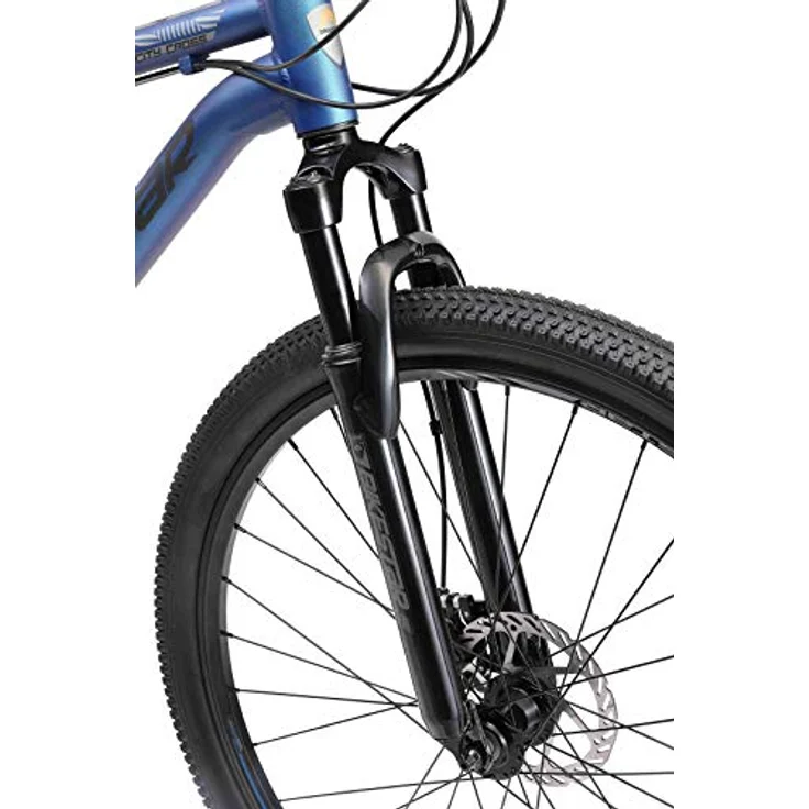 BIKESTAR Fully Aluminium Mountainbike Shimano 21 Gang Schaltung, Scheibenbremse 29 Zoll Reifen | 17.5 Zoll Rahmen Alu MTB Vollgefedert | Blau – Bild 5