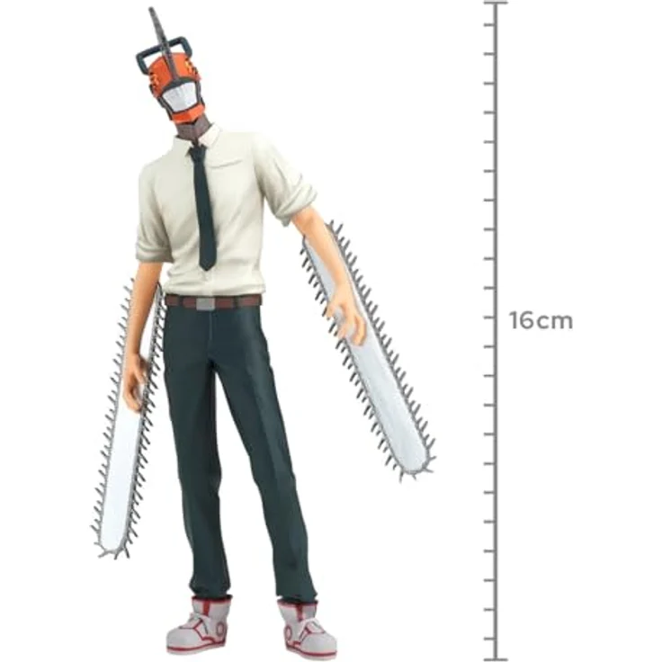 Banpresto Co., Ltd. Chainsaw Man – Chain Spirits Vol.5 – Kette Man, Statue, 16 cm, PVC Figur, handgeformt, versiegelte Box – Bild 3
