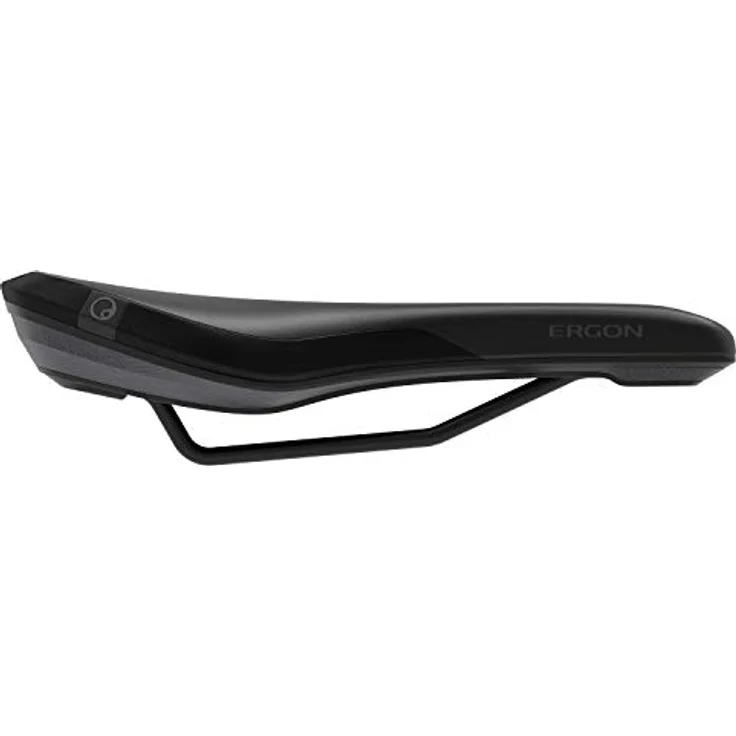 Ergon – SMC Core Fahrradsattel | MTB Comfort | Männer | Small-Medium | Schwarz-Grau – Bild 3