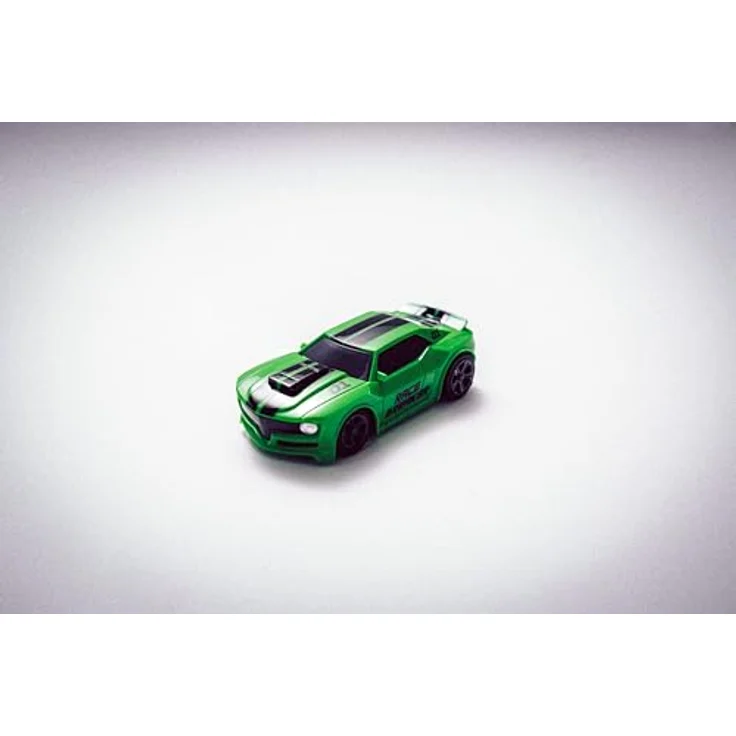 Carson 500404277 1:60 Nano Racer Striker 2.4GHz grün - Ferngesteuertes Auto, RC Fahrzeug, Fahrzeit 20 min, Reichweite 30m – Bild 3